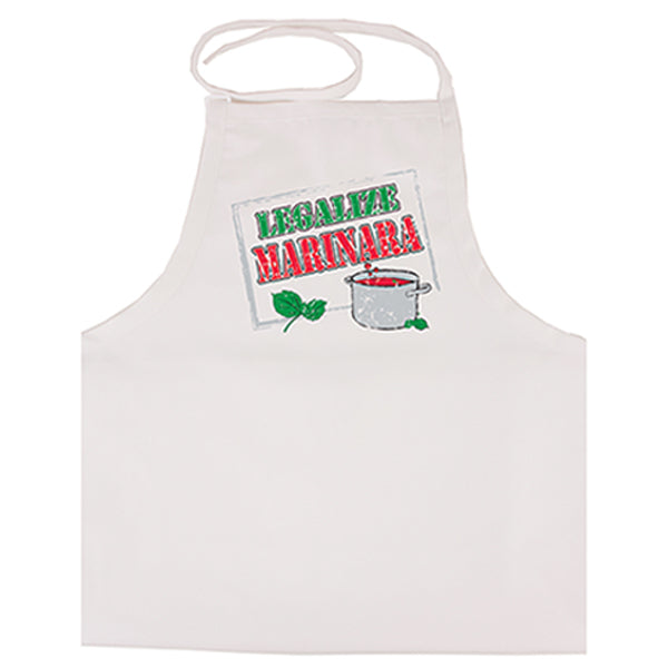 Legalize Marinara White Apron