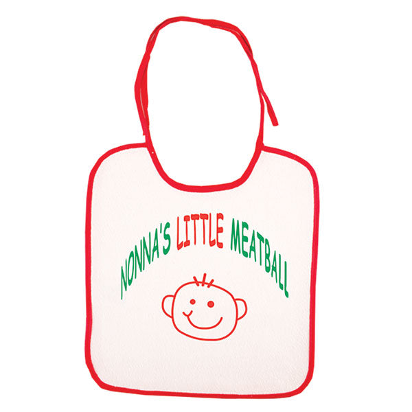 Nonna's Little Meatbeall Bib