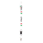 Italy White Lanyard