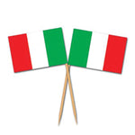 Italian Flag Tooth Picks