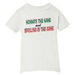 Nonna's The Name And Spoiling Is The Game White T-Shirt