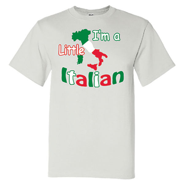 I'm A Little Italian White T-Shirt
