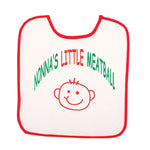BB3003-Nonna's Little Meatball (Baby Bib)