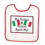 BB3017-My Nonna & Nonno Spoil Me (Baby Bib)