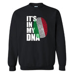 It's In My DNA Sicilian Black Crewneck