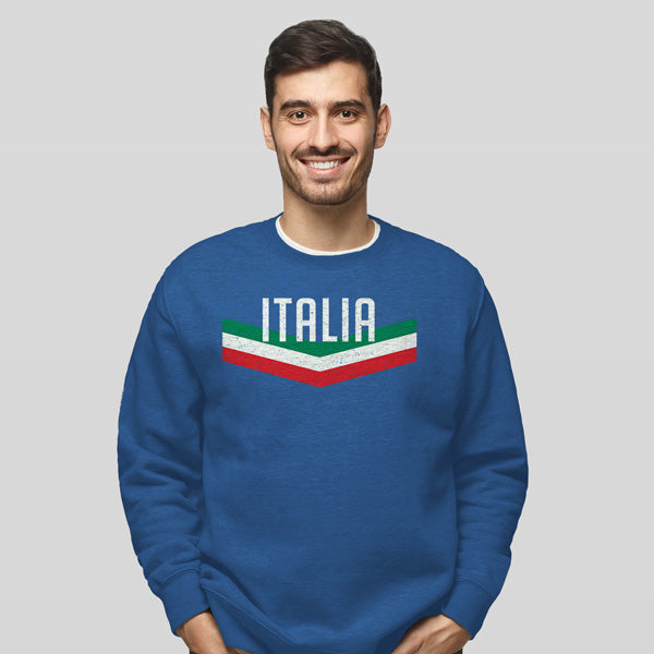 CSARB421-Adult Italia V Sweatshirt (Royal)