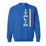 CSARB422-Adult Vertical Italia Sweatshirt (Royal)