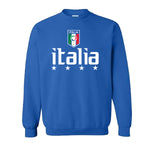 CSARB423-Adult Italia Soccer Sweatshirt (Royal)