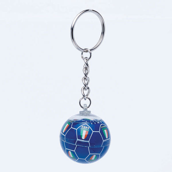 KC13050-Blue Soccer Ball Key Chain