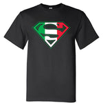 Italian Superman Black T-Shirt