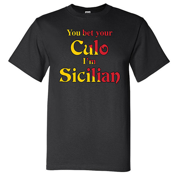 You Bet Your Culo Black T-Shirt