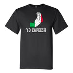 TSAB219-Adult Yo Capeesh T-Shirt (Black)