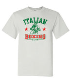TSAW189-Adult Italian Boxing Club T-Shirt (White)