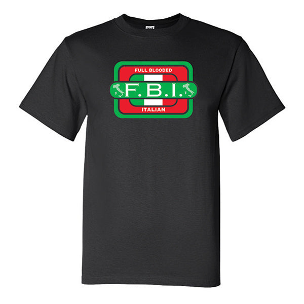 FBI Stamp Black T-Shirt