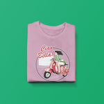 Ciao Bella youth girls pink t-shirt folded