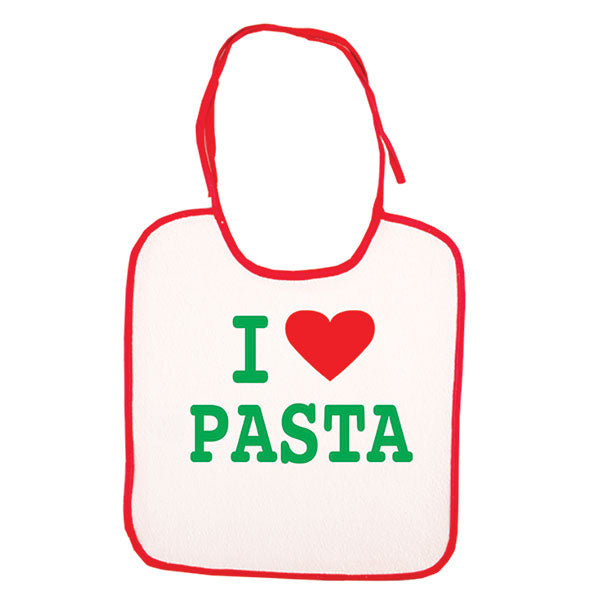 I Love Pasta Bib