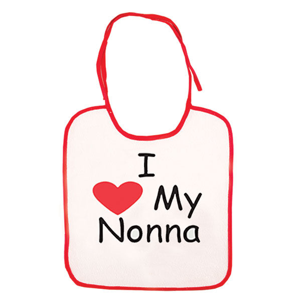 I Love My Nonna Bib