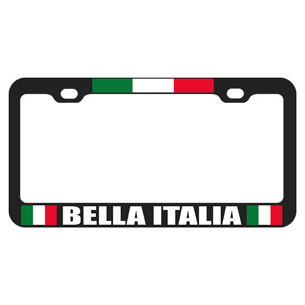 Bella Italia License Plate Frame