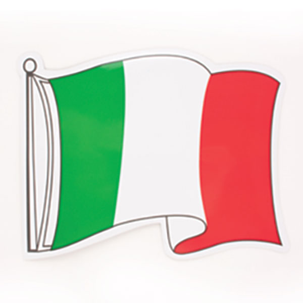 Large Italian Flag Magnet