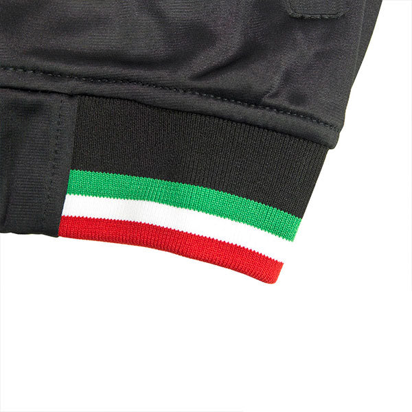 TJA1012-Traditional Black Zip Track Jacket
