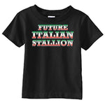 Future Italian Stallion Black T-Shirt