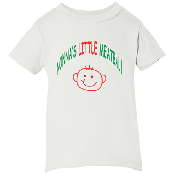 Nonna's Little Meatball White T-Shirt