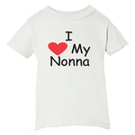 I Love My Nonna White T-Shirt