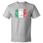Italia Paint with Boot Gray T-Shirt