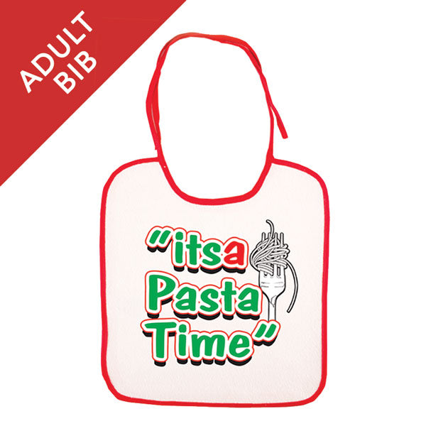 Itsa Pasta Time Adult Bib