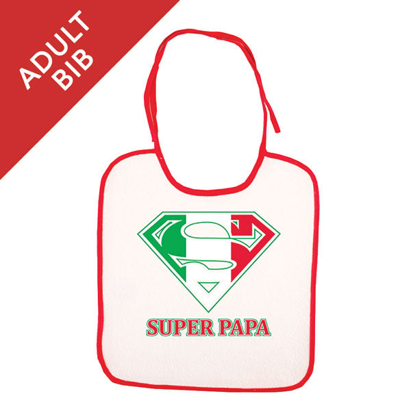 Super Papa Adult Bib