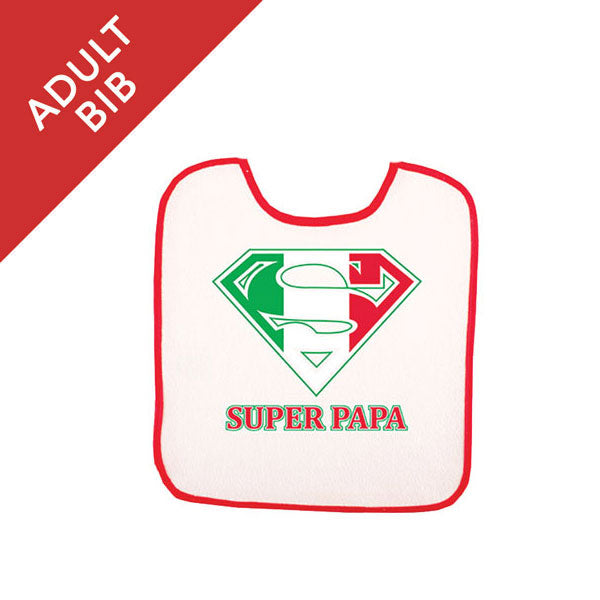 BB3030-Super Papa (Adult Bib)