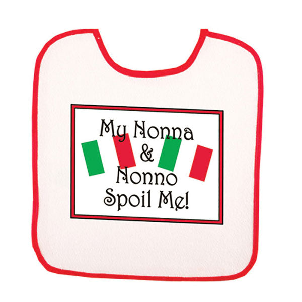 BB3017-My Nonna & Nonno Spoil Me (Baby Bib)
