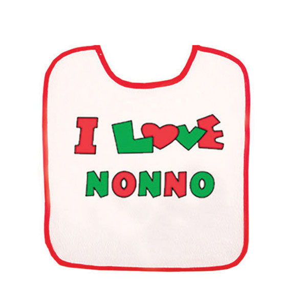 BB3042-I Love Nonno (Baby Bib)