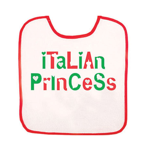 BB3044-Italian Princess (Baby Bib)