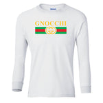 Gnocchi White Long Sleeve T-Shirt