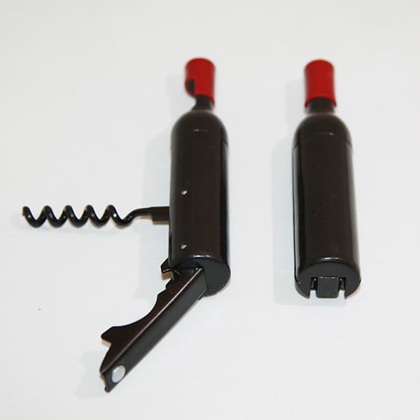 Wine bottle opener magnet