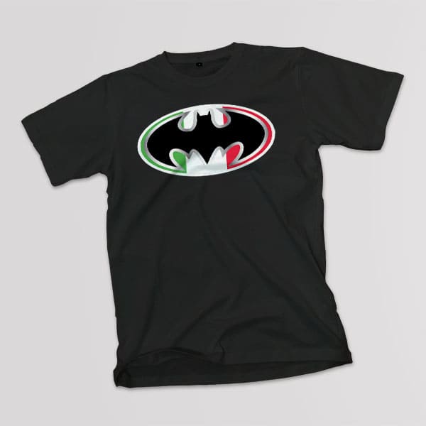 Batman Dark Knight Face Adult T-Shirt – DC Comics Premium Crew Neck Tee