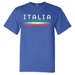 Italia with Dot Flag Royal Blue T-Shirt