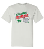 TSAW186-Legalize Marinara T-Shirt (White)