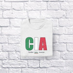 CIA Certified Italian adult white t-shirt folded