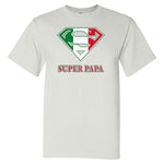 Super Papa White T-Shirt