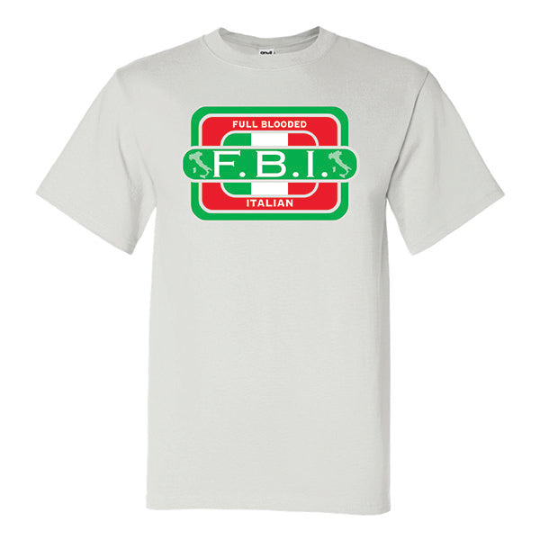 FBI Stamp White T-Shirt