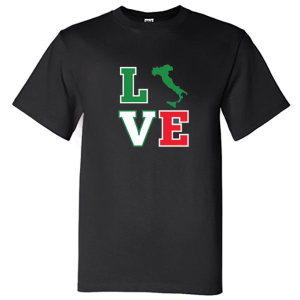Love Boot Black T-Shirt