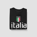 It's in my DNA Italian youth black t-shirt folded