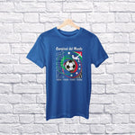 Campioni del Mondo youth navy t-shirt on hanger