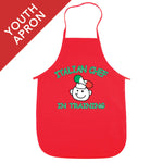 Italian Chef in Training Red Youth Apron